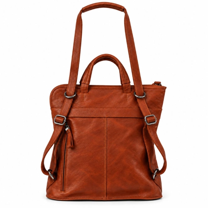 Preview: SHOPPER BACKPACK COGNAC